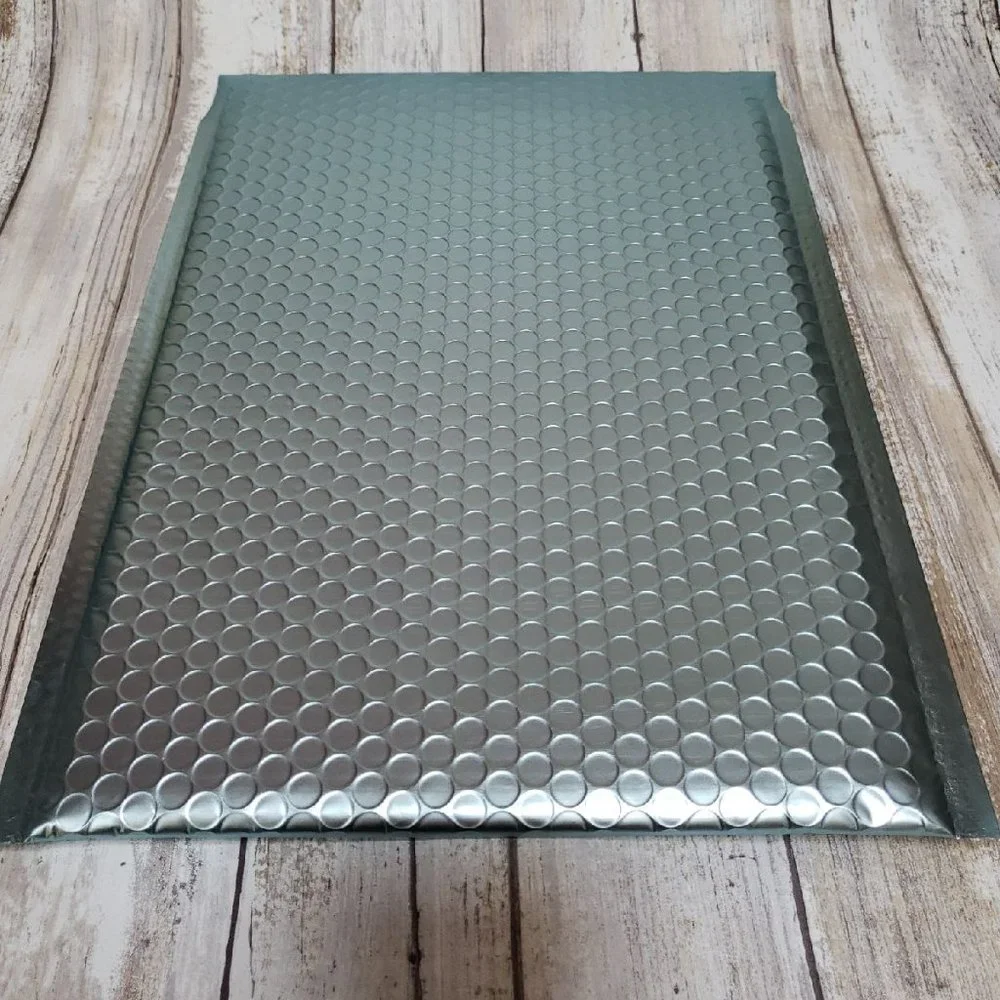 Bubble Mailers - Metallic Blue - 50 ct